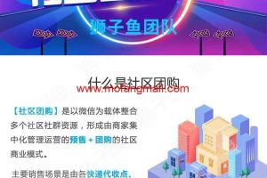 狮子鱼社区团购小程序V12.2.0独立版+前端