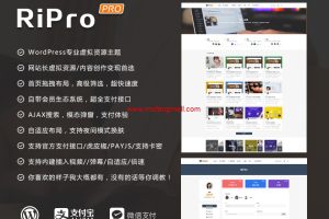 Ripro7.1日主题破解版开心版解密源码无限制版去授权
