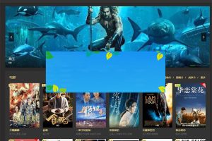 苹果cmsv10大气黑色风格响应式模板 PC+WAP自适应_源码下载