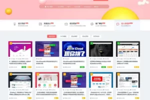 K181 【ripro美化】设计子主题sheji-child素材资源下载站模板（兼容ripro7.5集成后台+无授权+独家+独立运行）