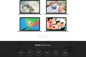 A780 白色网络设计网站织梦dede模板源码[自适应手机版]