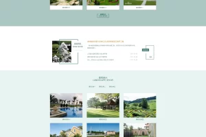A817 绿色园林建筑网站织梦dede模板源码[带手机版数据同步]