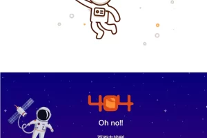 C200 九款动态的网站404错误页面源码