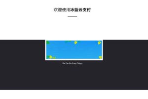 PHP冰蓝云支付免签约支付系统源码 可对接官方接口 易支付 码支付_源码下载