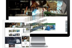 易优cms响应式钣金设备制造公司网站模板源码自适应手机端