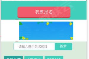 PHP微信公众号投票活动系统源码微信独立后台