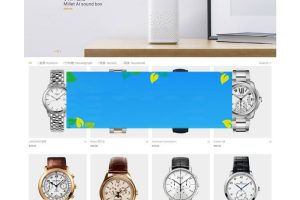 帝国cms高仿小米有品全响应式购物商城源码