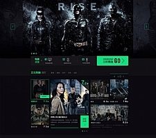 精美黑色视频影视电影网站源码 Thinkphp内核