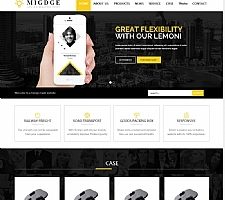 （自适应手机版）响应式五金电器出口英文外贸类网站源码 HTML5五金电子产品外贸网站织梦模板