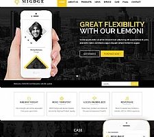 响应式五金电器出口外贸公司英文网站源码 织梦dedecms模板(自适应手机移动端)