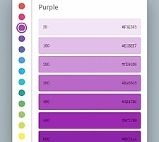 HTML5颜色代码选取器源码