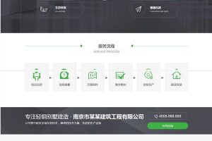 （带手机版数据同步）地产房屋建筑建造装修类网站源码 建筑工程类网站织梦模板